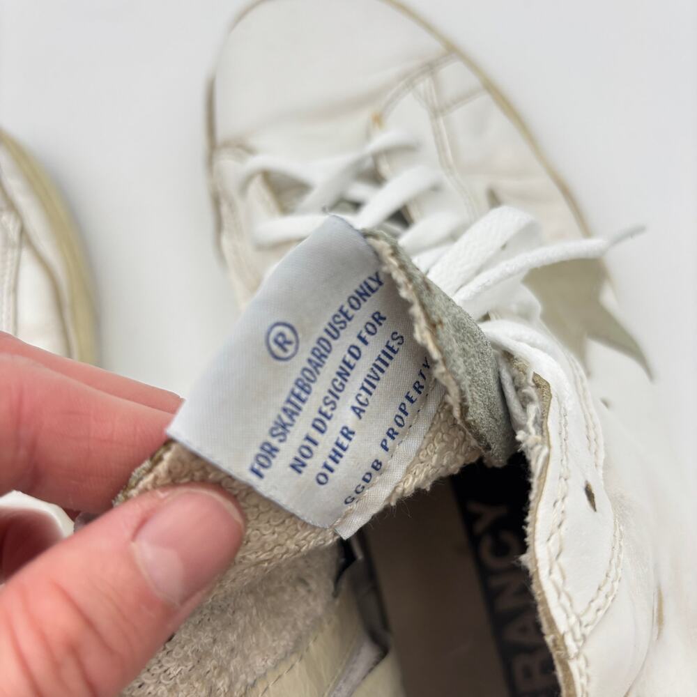 Golden Goose GGDB Francy High Top Skate Sneakers Women's 40 - Picture 10 of 14